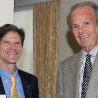 Al Steinman with Norman Christopher.